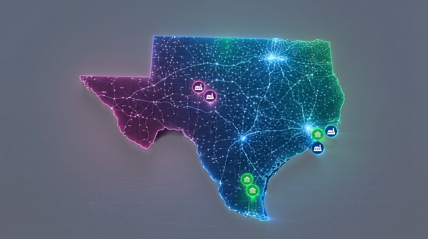 Distribution Plants Map